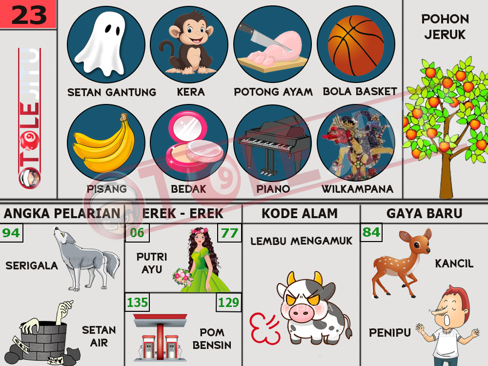 buku mimpi erek erek togel 23